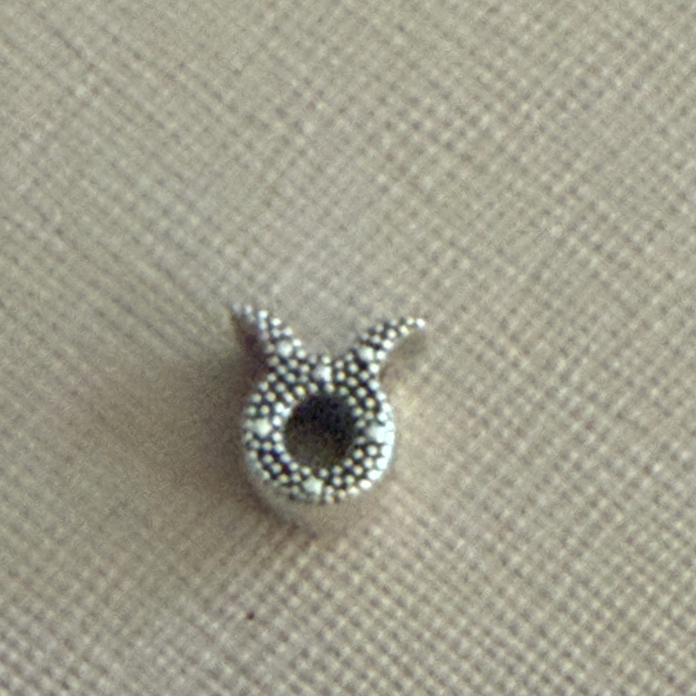 Pandora Silver Taurus Charm Bracelet